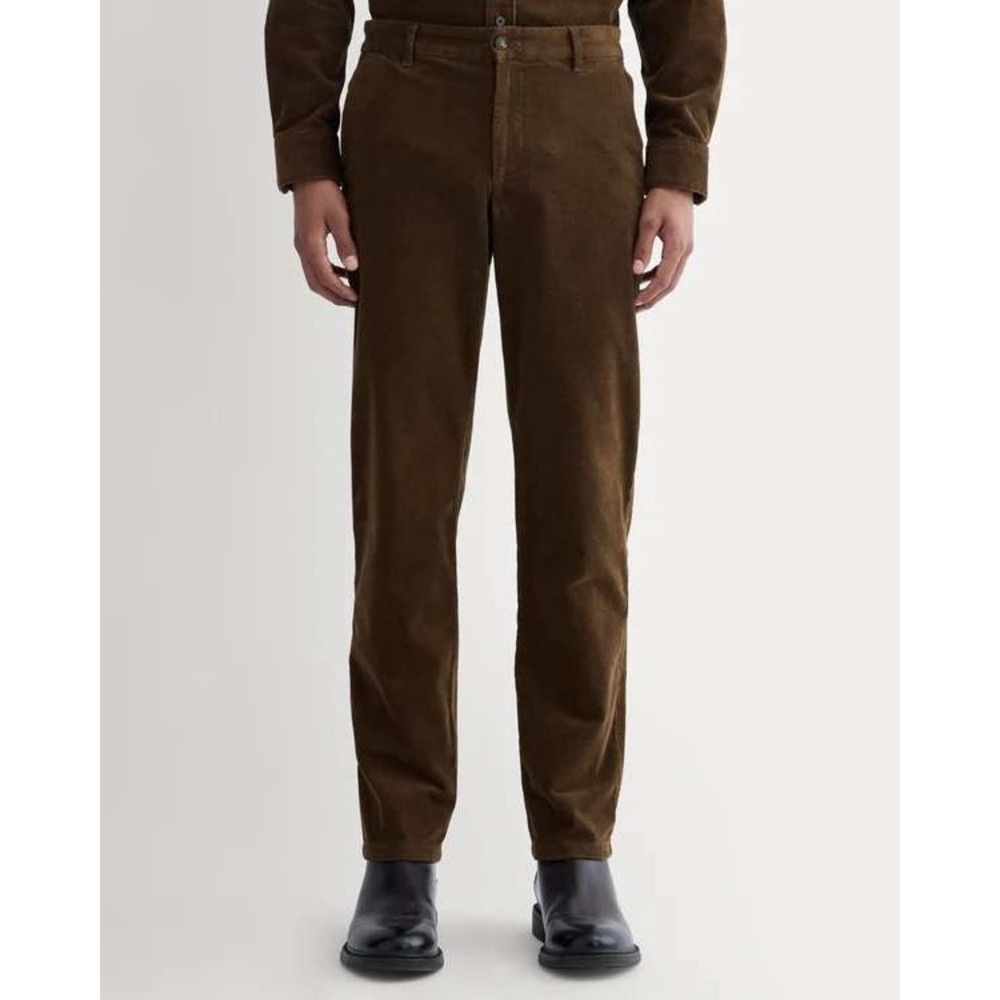 Everlane Straight Leg The Corduroy Mens‎ Trouser Cocoa 33x32 New With Tags